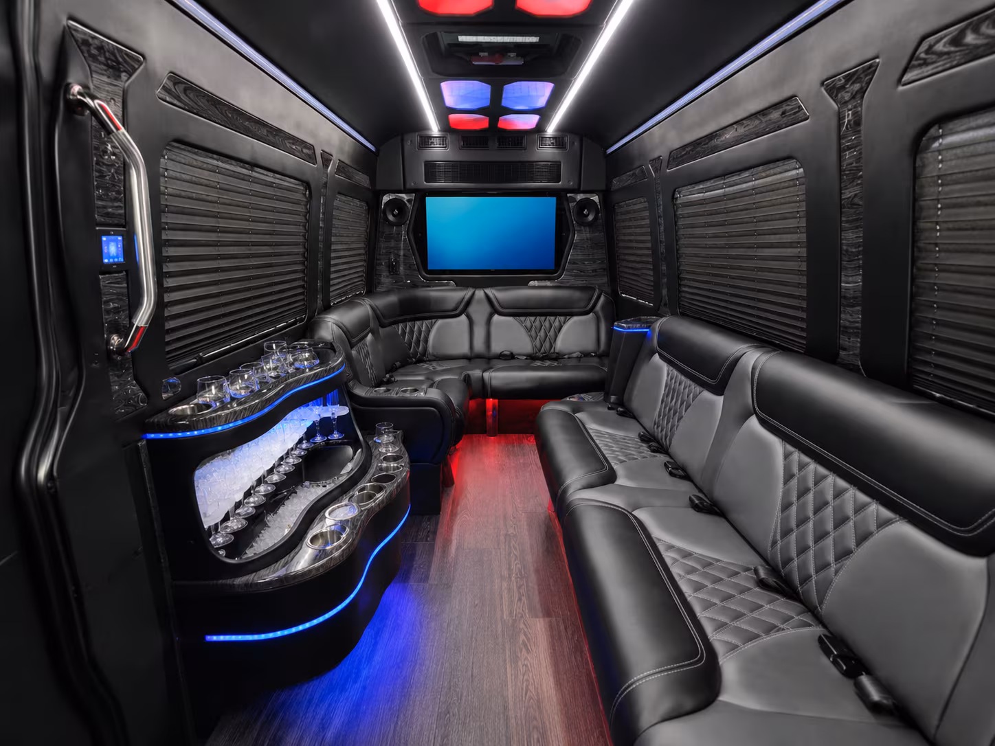 anaheim 18 passenger party bus
