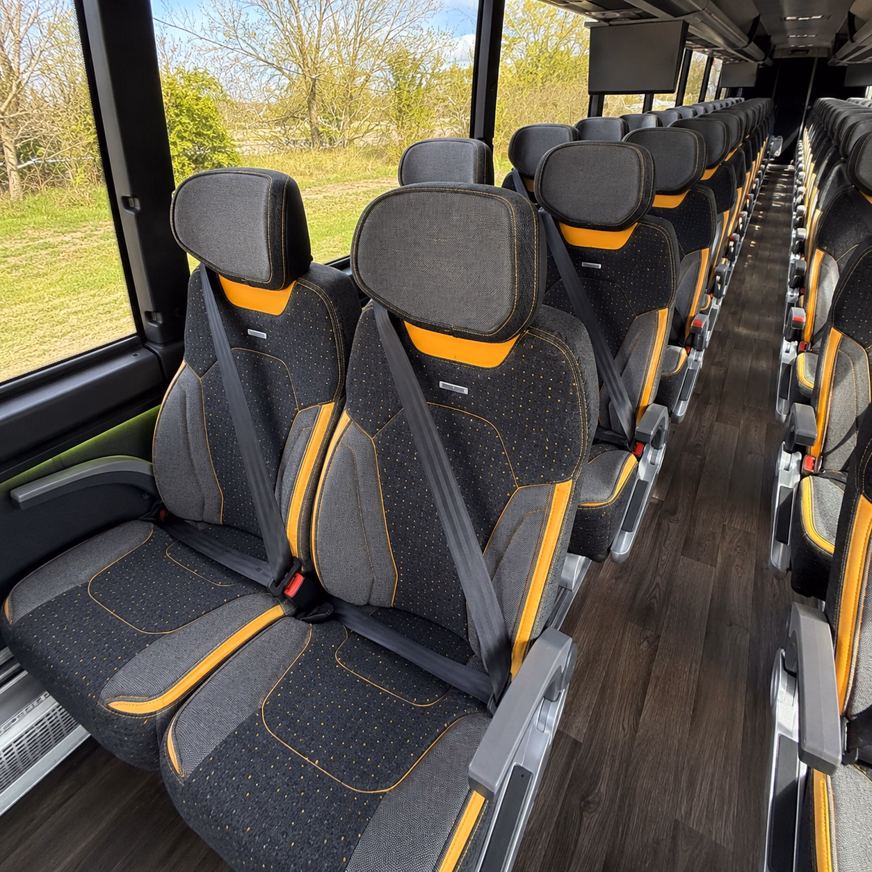 anaheim sporting event transportation onboard seating