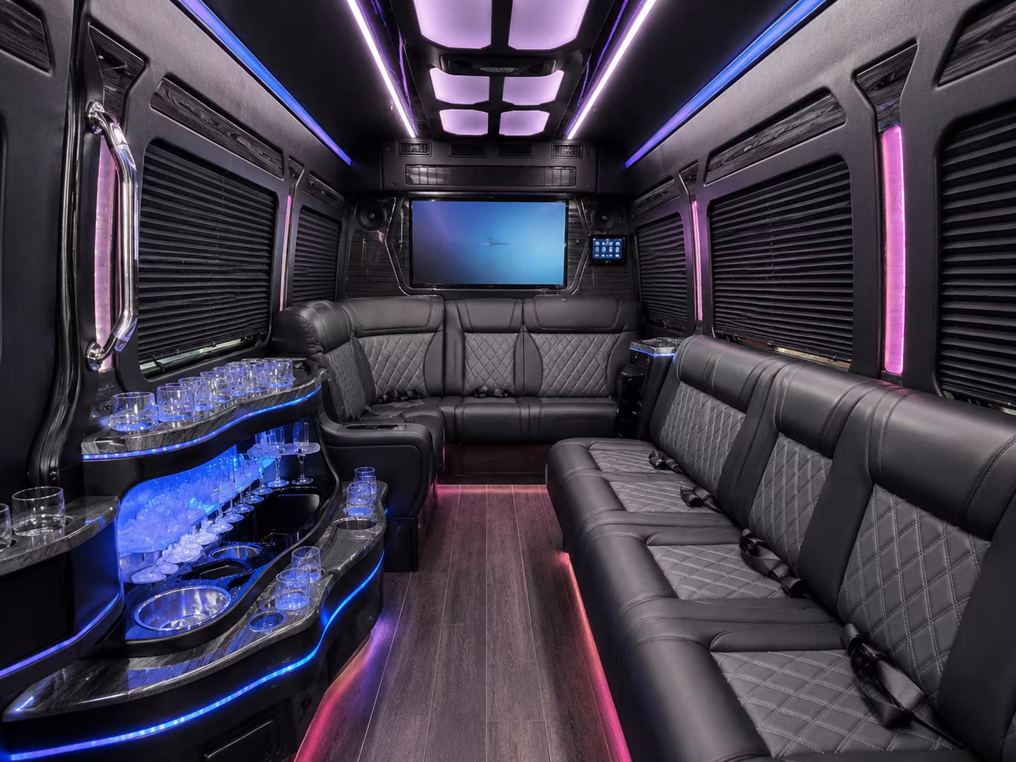 on site shuttle buses for government conferences at the anaheim convention center